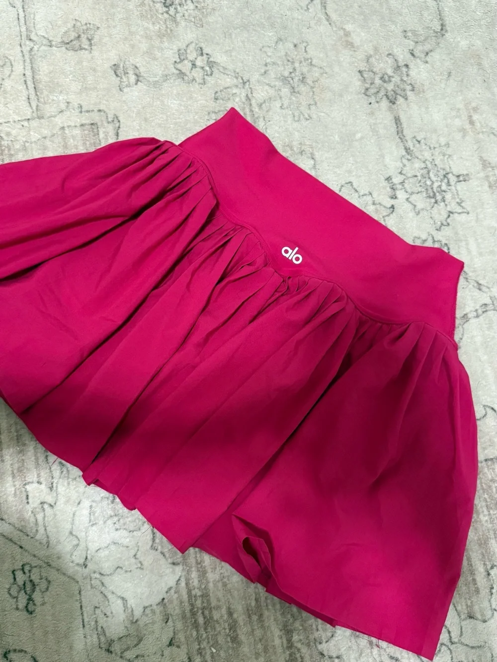 ALO Yoga Fuchsia Circle Skirt